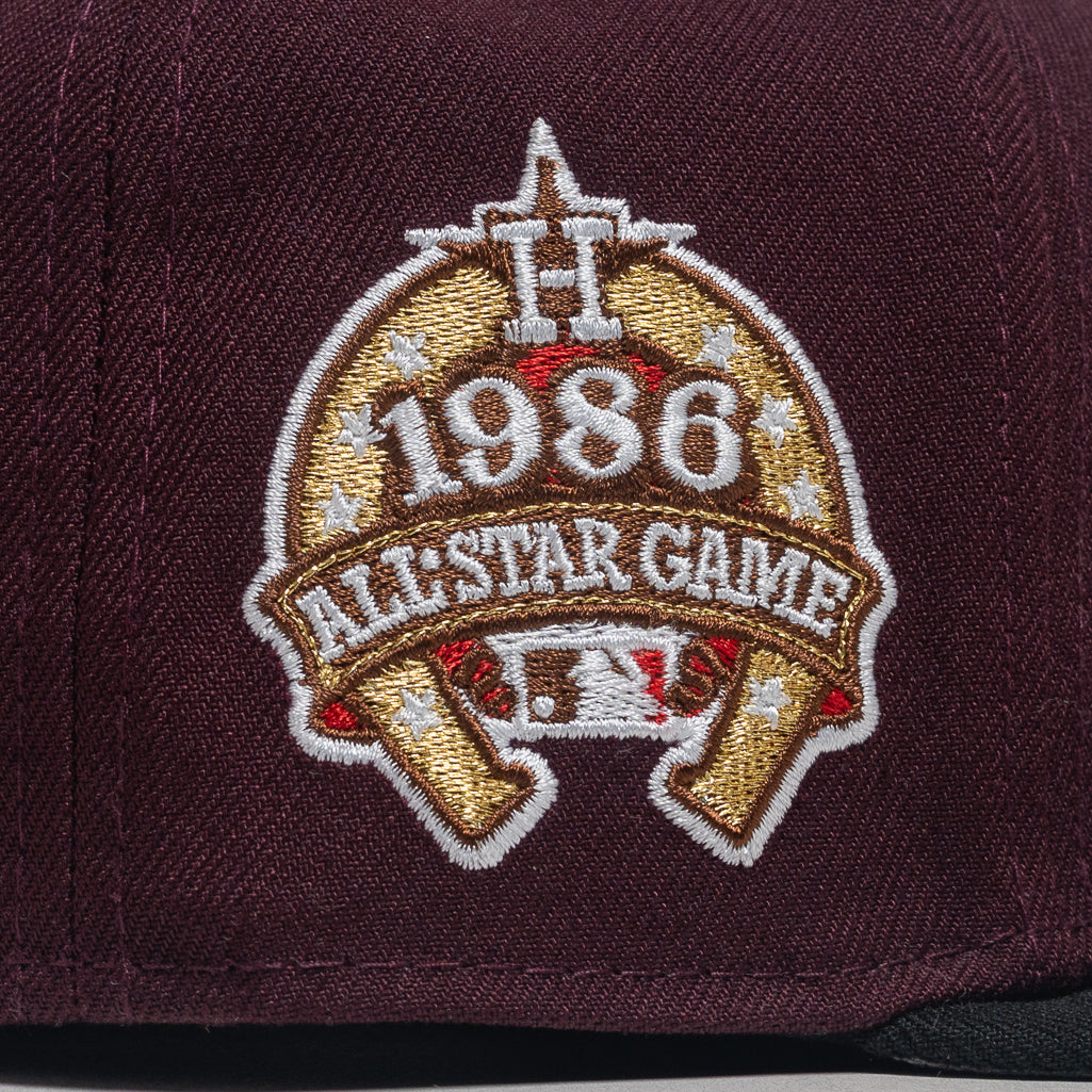 New Era x Politics Houston Astros 59FIFTY Fitted - Maroon/Black