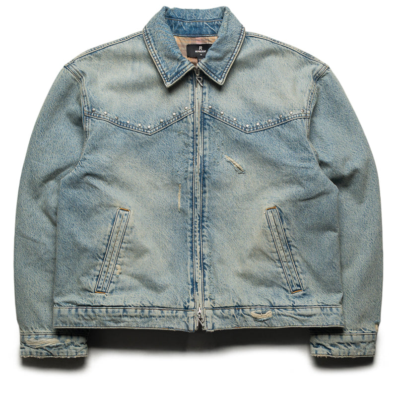 Guns N' Roses x Represent Denim Jacket - Light Vintage Blue