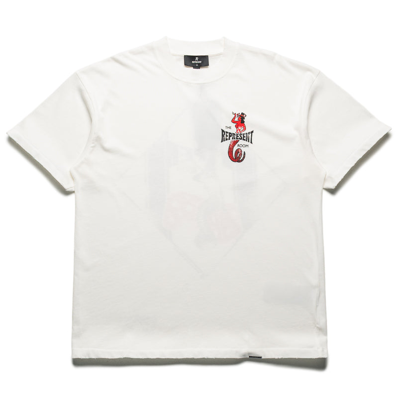 The Viper Room x Represent Dice Tee - Flat White