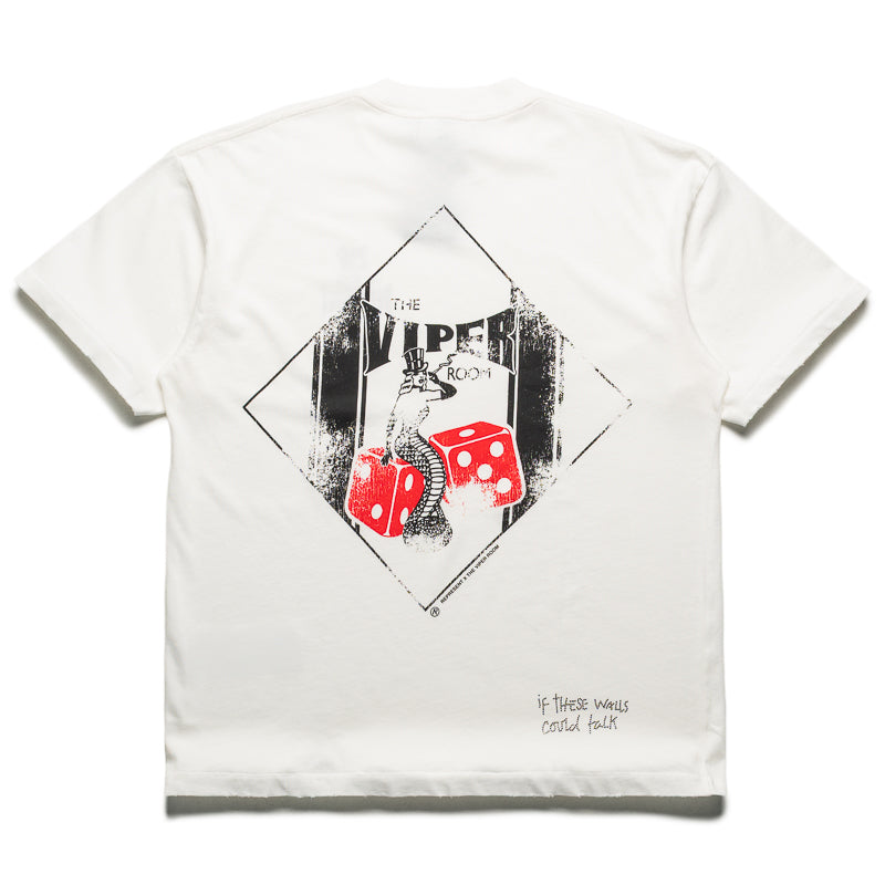 The Viper Room x Represent Dice Tee - Flat White