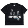 Rhude Winter 91 Rallye Tee - Vintage Black/White