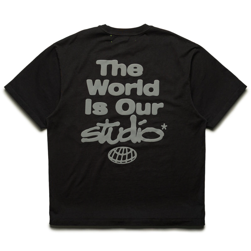 Supervsn Studio World Tee - Vintage Black