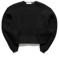 Women's Fear Of God Essentials Heavy Waffle Crewneck 90's Sweater - Vintage Black