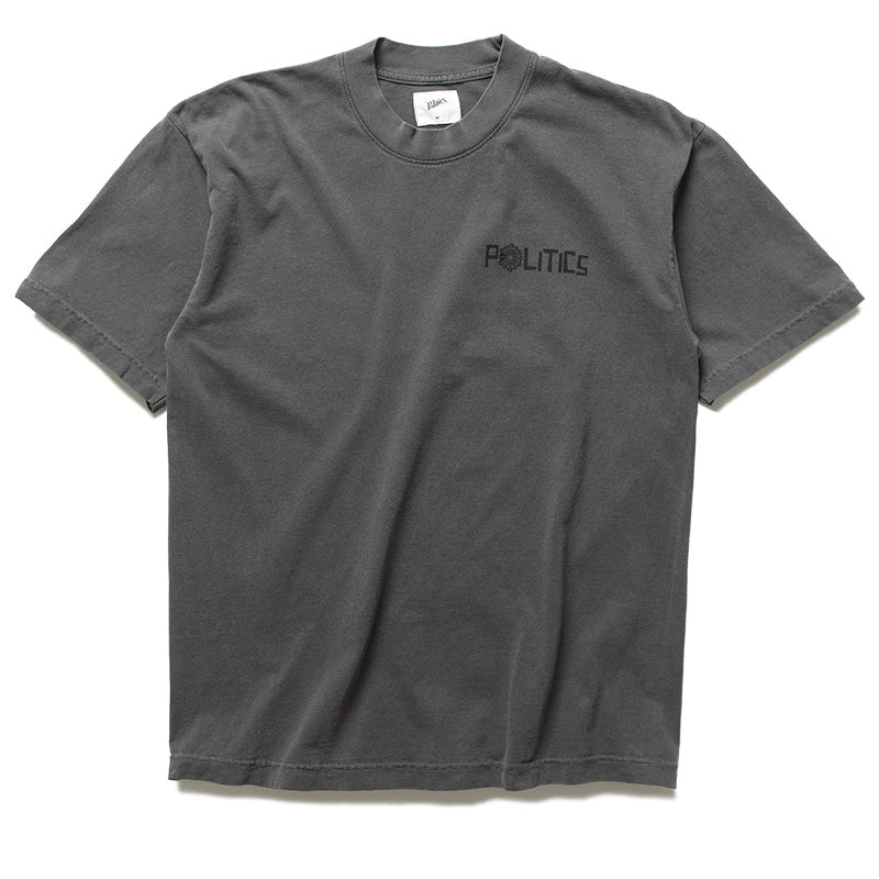 Politics Candle Tee - Vintage Black