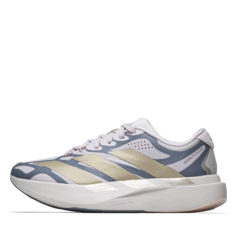 Women's Adidas Adizero EVO SL EXO - Ice Purple/Cyber Metallic