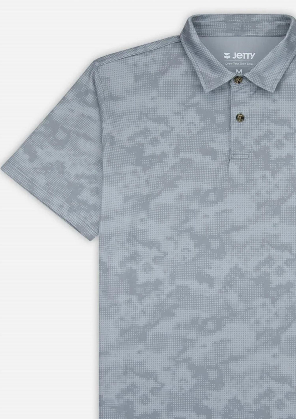 Men's Bunker Polo Shirt In Grey