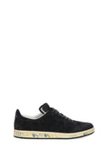 Blue Bonnie 8589 Suede Leather Low-Top Sneakers