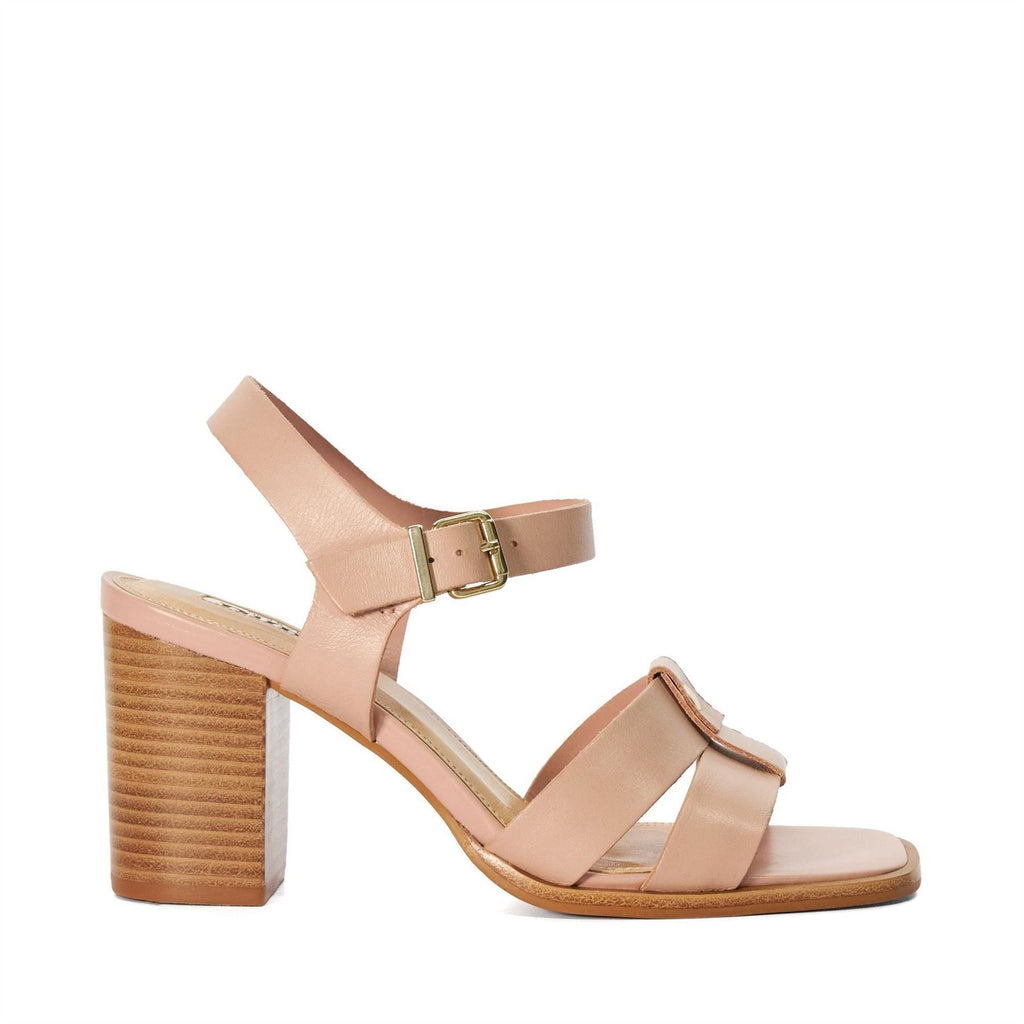Dune Lo Jessia Metallic High Heel Sandals