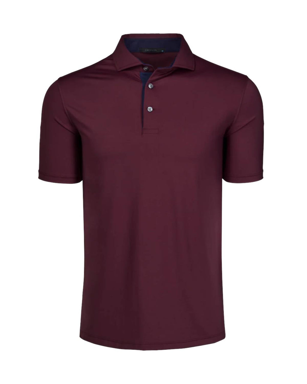 Men's Cayuse Short Sleeve Polo In Merlot