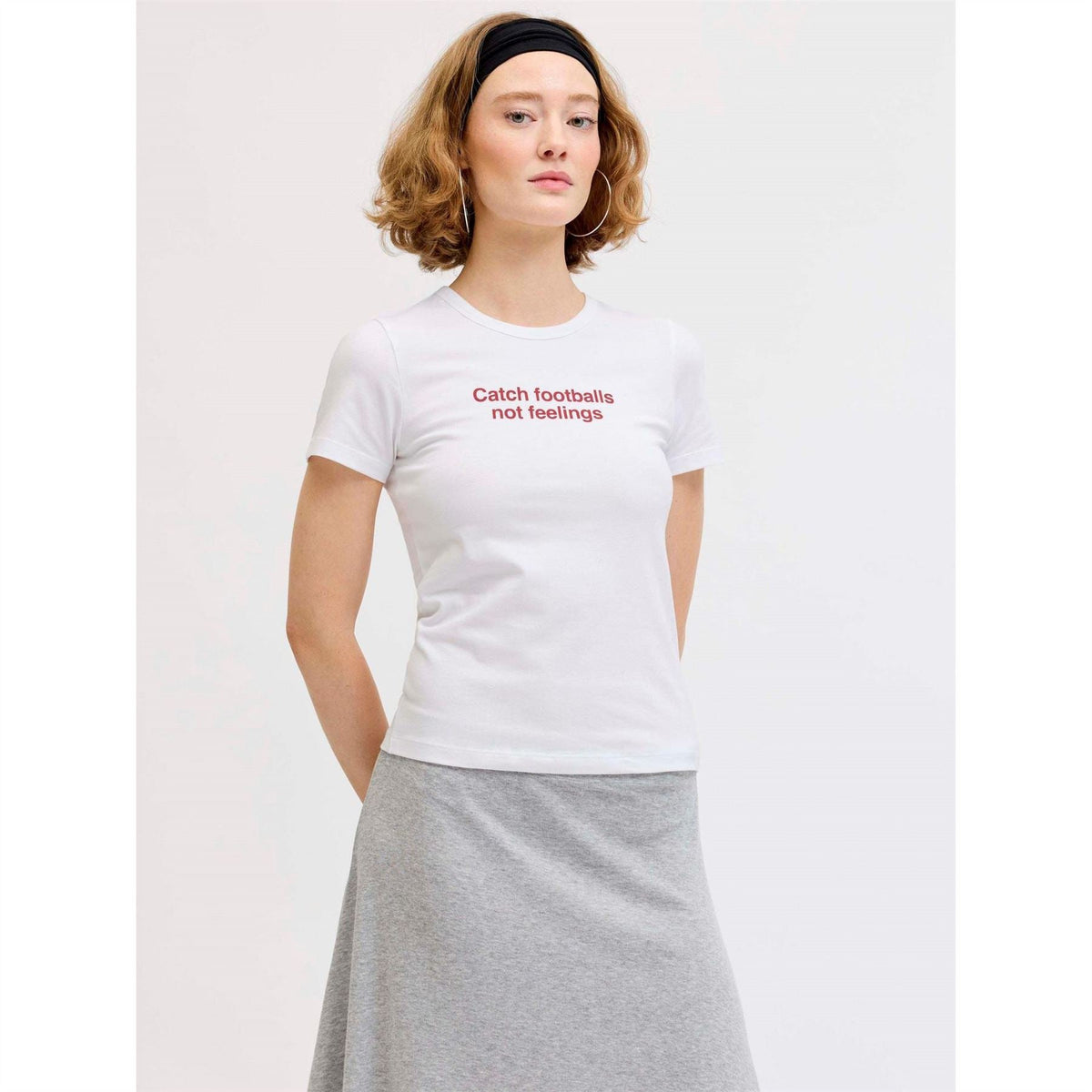 JJXX Football Short Sleeve T-Shirt