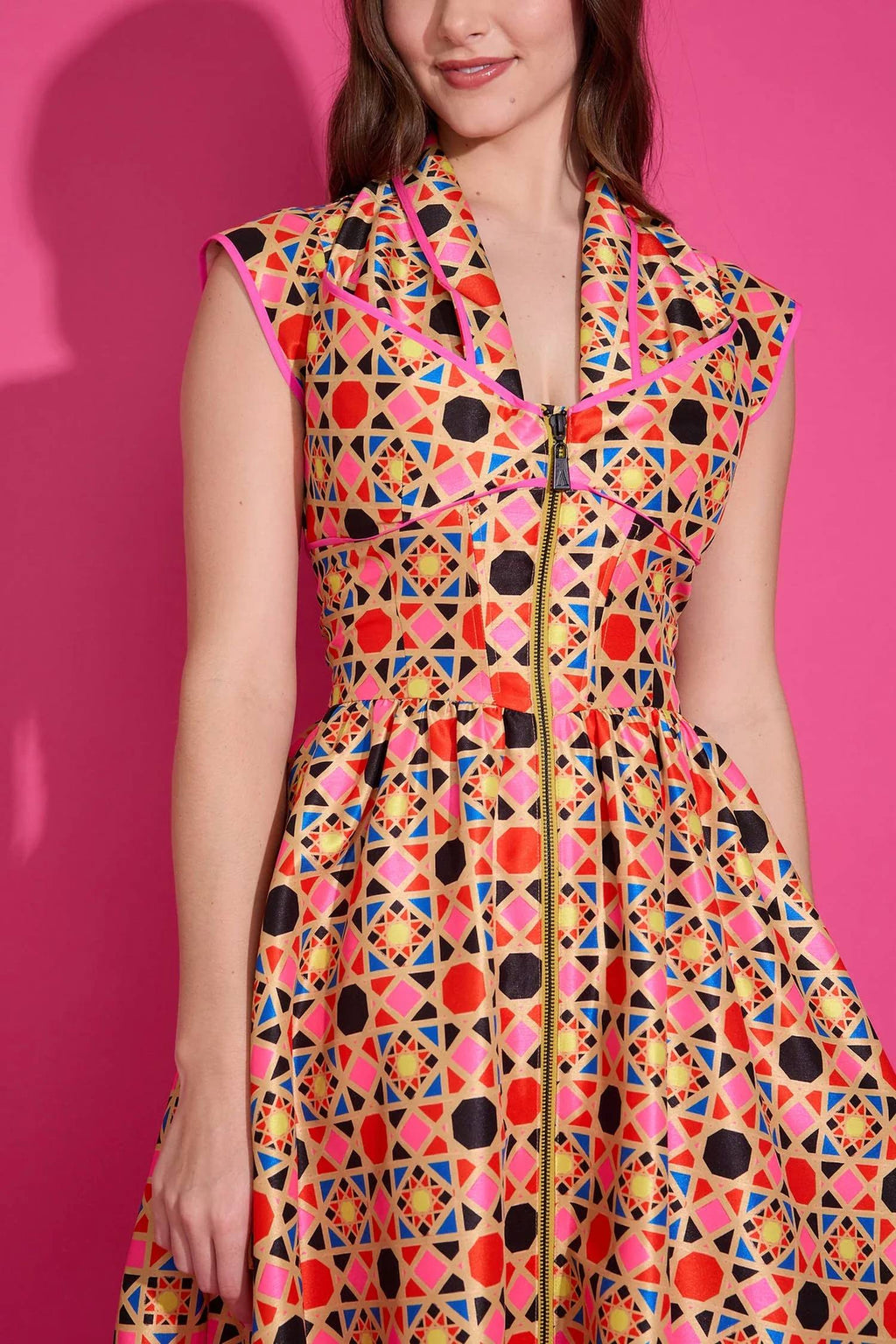 Scotty Mini Dress In Palazzo