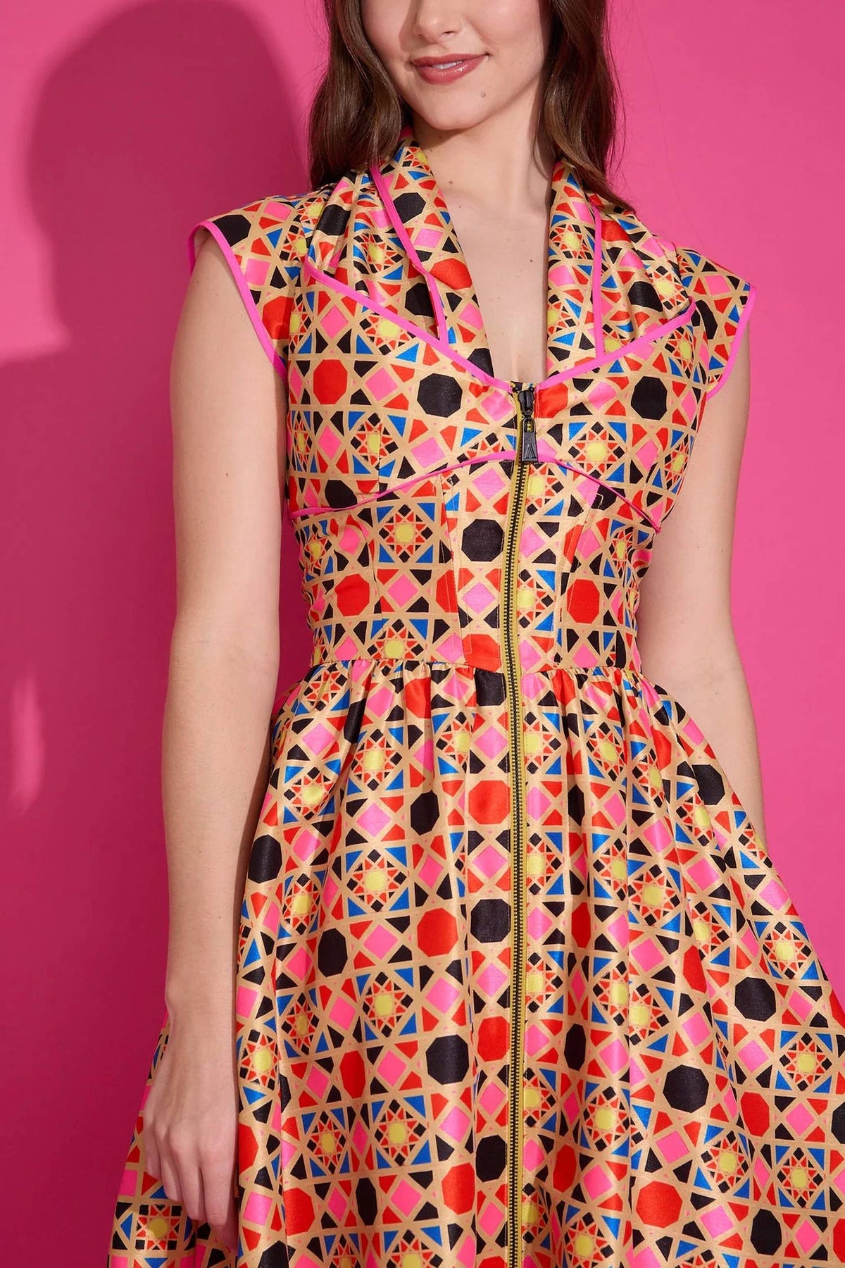 Scotty Mini Dress In Palazzo