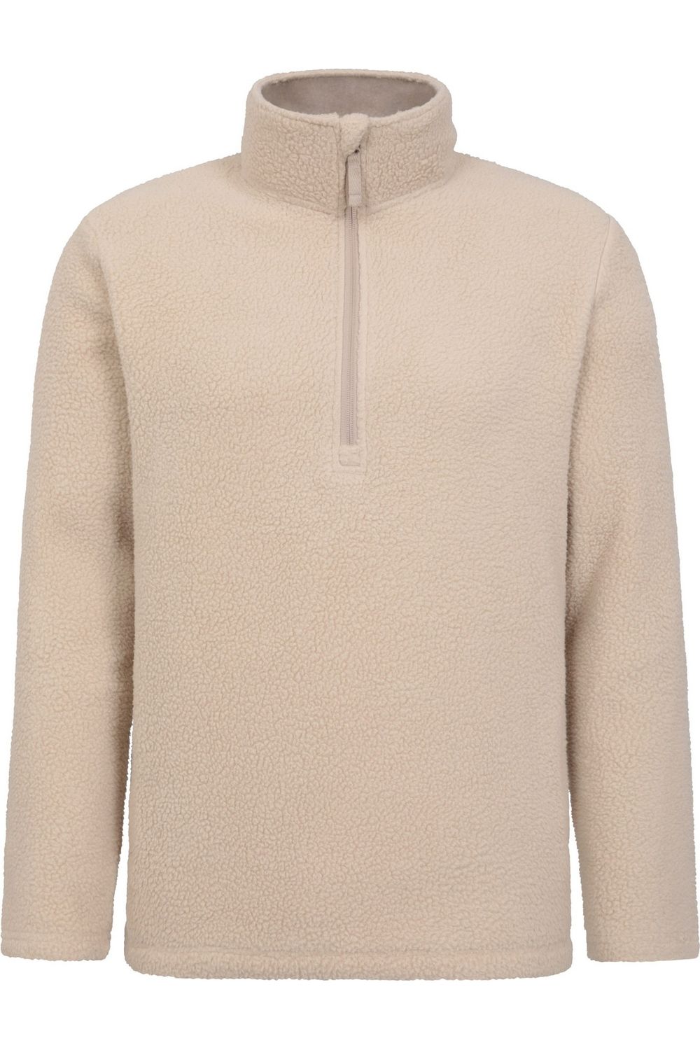 Mountain Warehouse Mens Ted Borg Half Zip Fleece Top