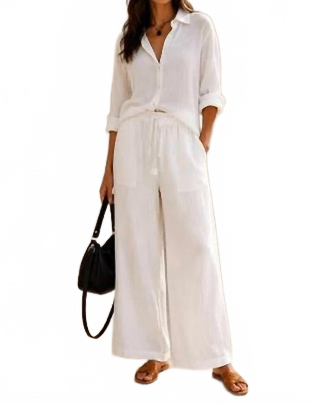 Scout Long Sleeve Shirt In White