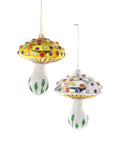 Cody Foster & Co. Set Of 2 Handmade Magic Mushrooms Ornaments