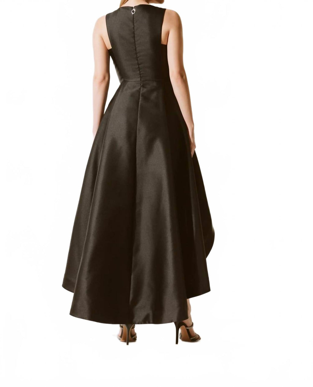 Sophisticated Wrap Convertible Dress In Black