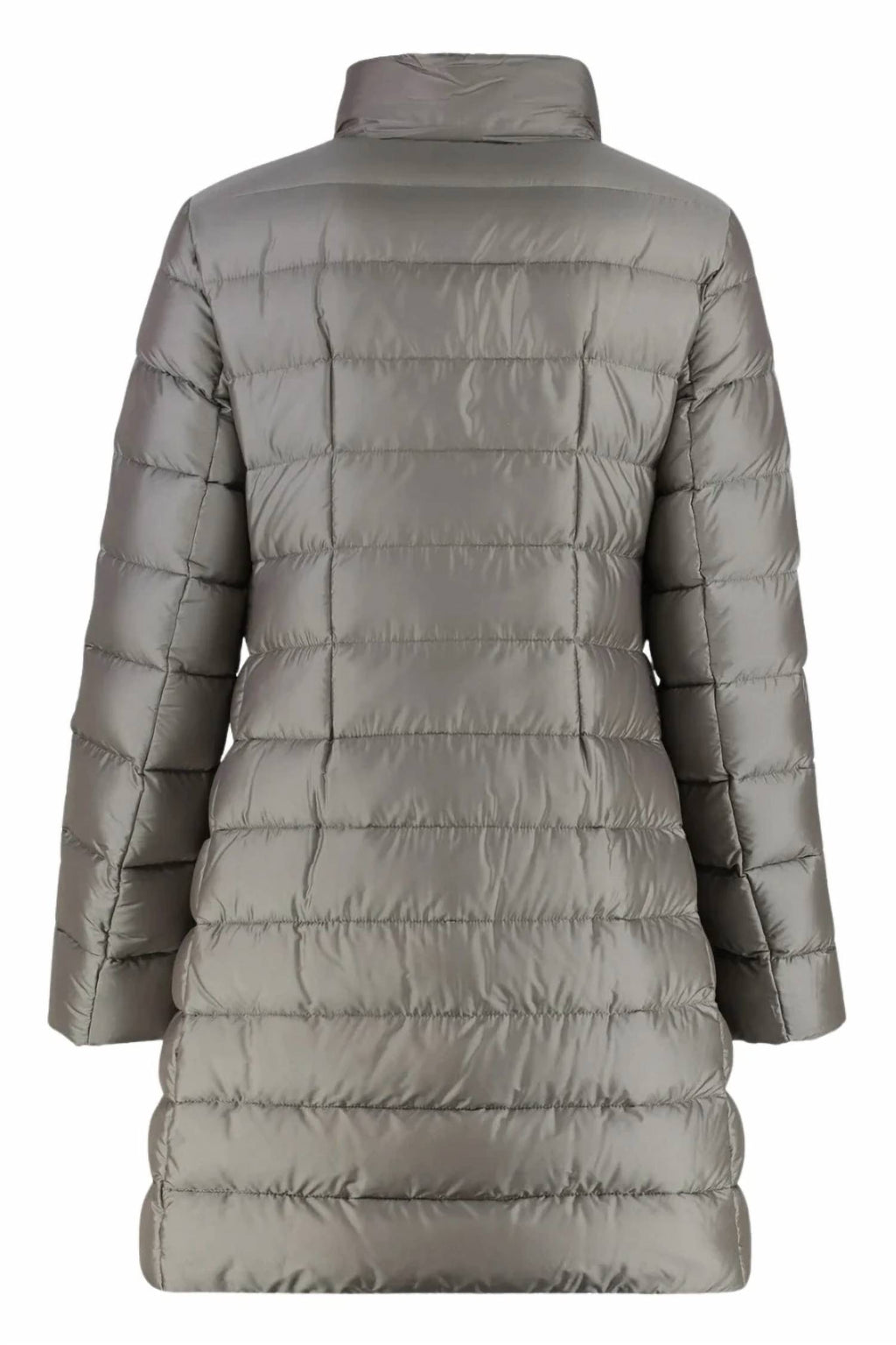Women's Front Button Closure Two Coat In Grey