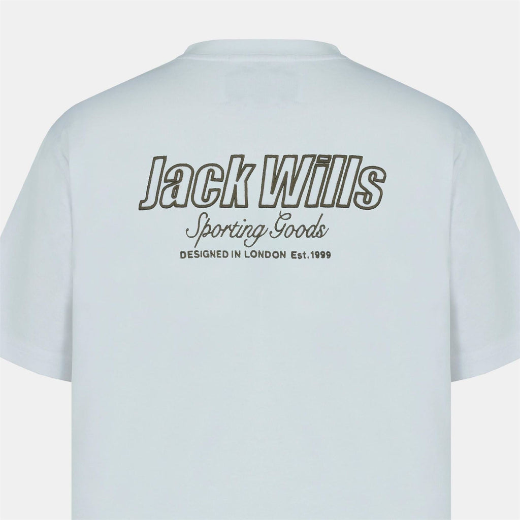 Jack Wills JW Graphic Cotton Short Sleeve Crew Neck T Shirt