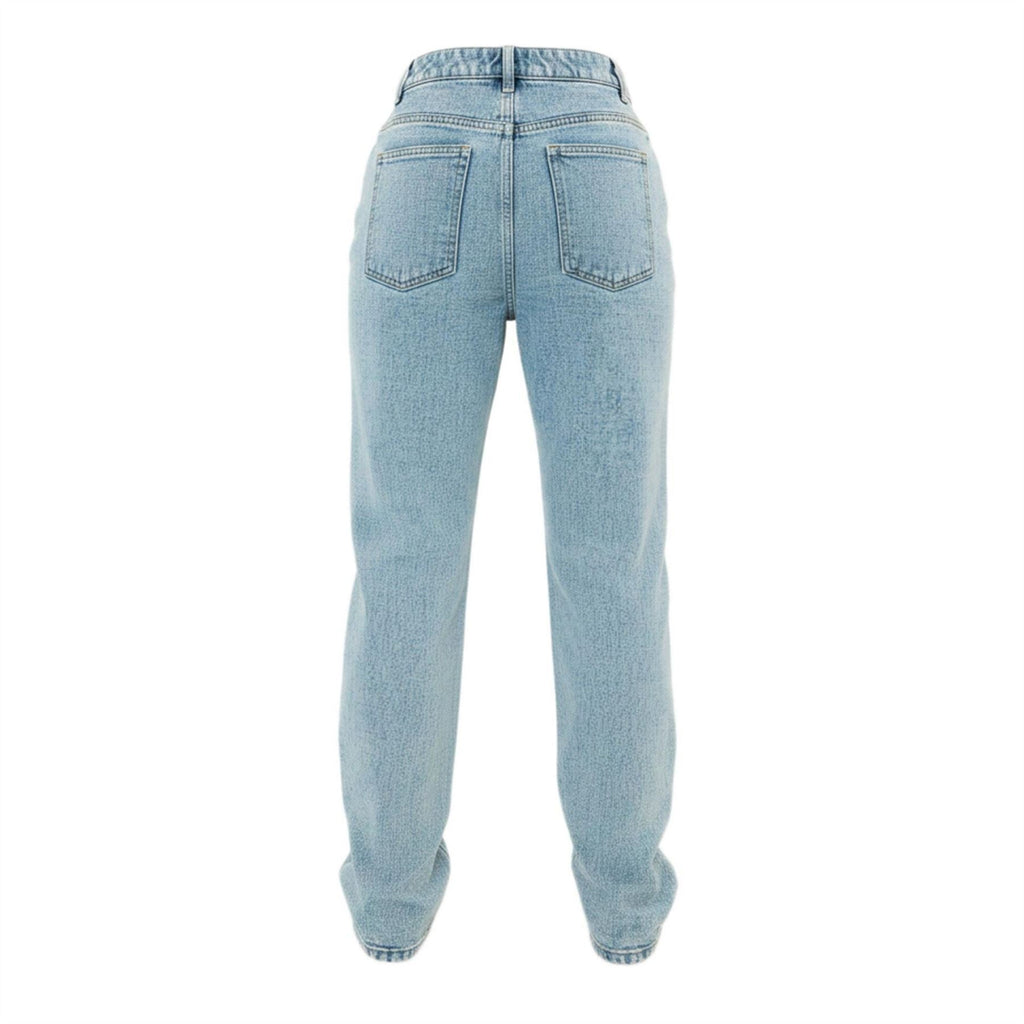I Saw It First High Rise Straight Fit Five Pocket Jeans