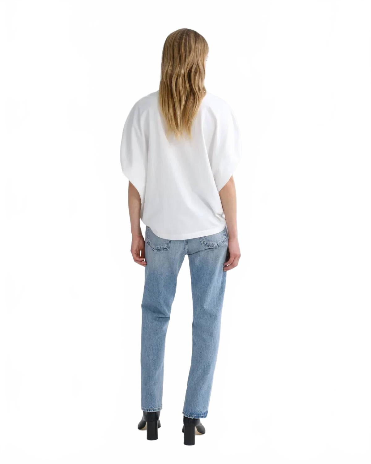 Romney Cropped Jeans In Stream