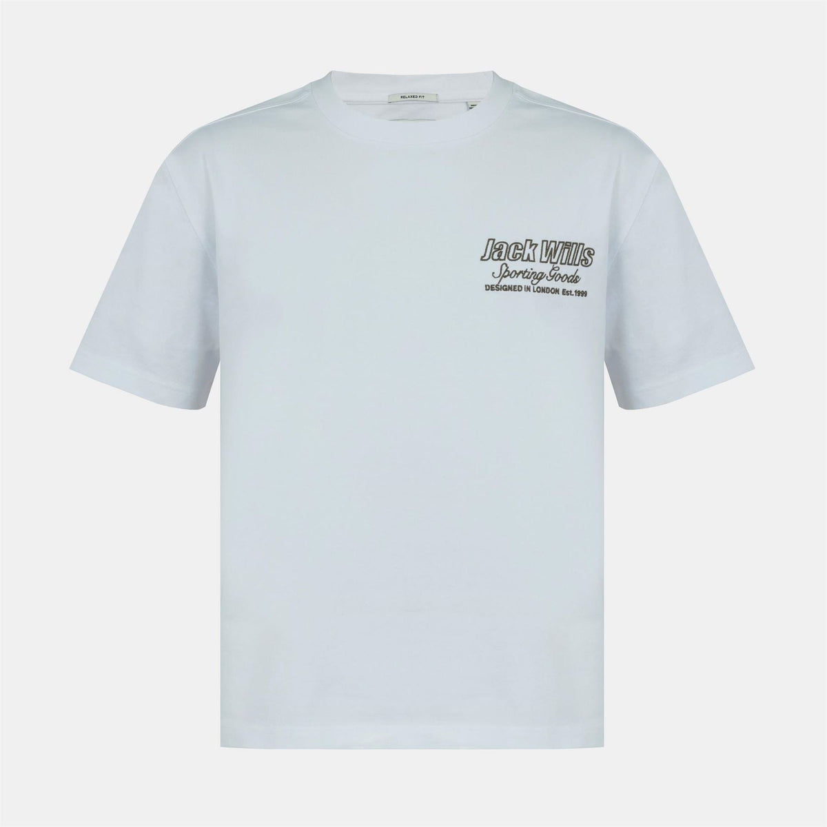 Jack Wills JW Graphic Cotton Short Sleeve Crew Neck T Shirt