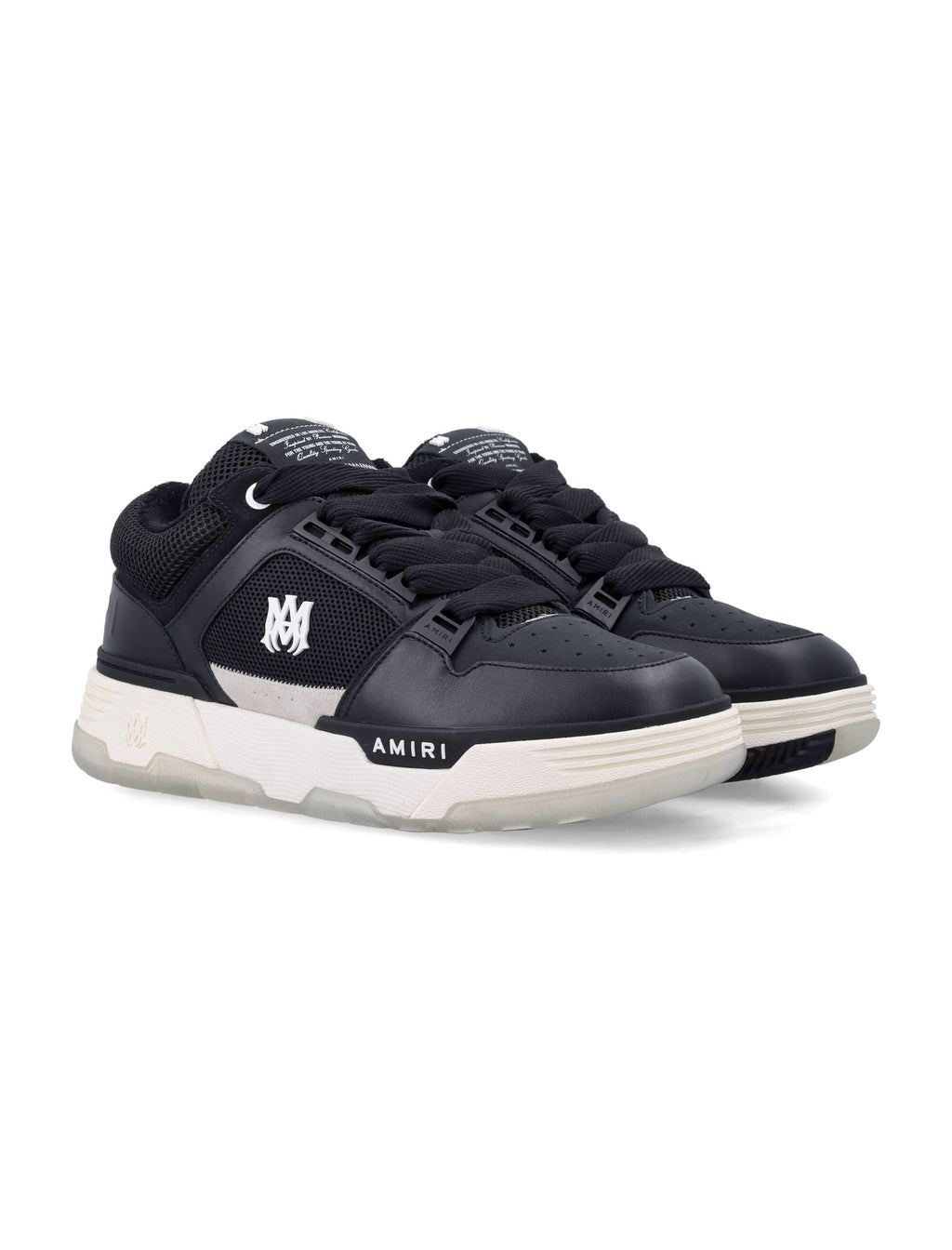 MA-1 Leather Mesh Sneakers