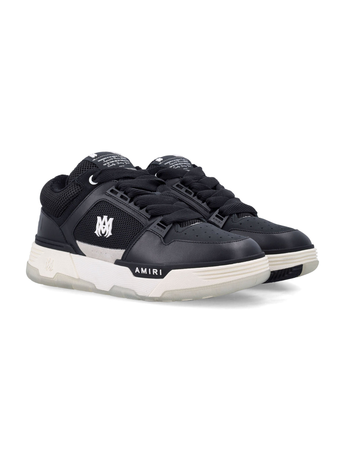 MA-1 Leather Mesh Sneakers