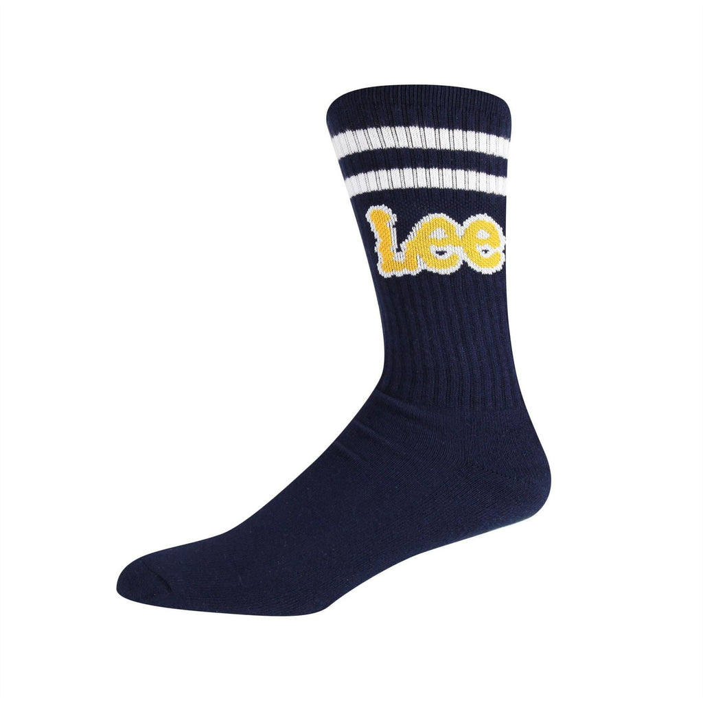 Lee 3 Pack Erskin Lettering Crew Socks