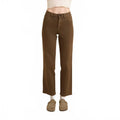 Hwy 395 Straight Leg Pant In Dark Brown