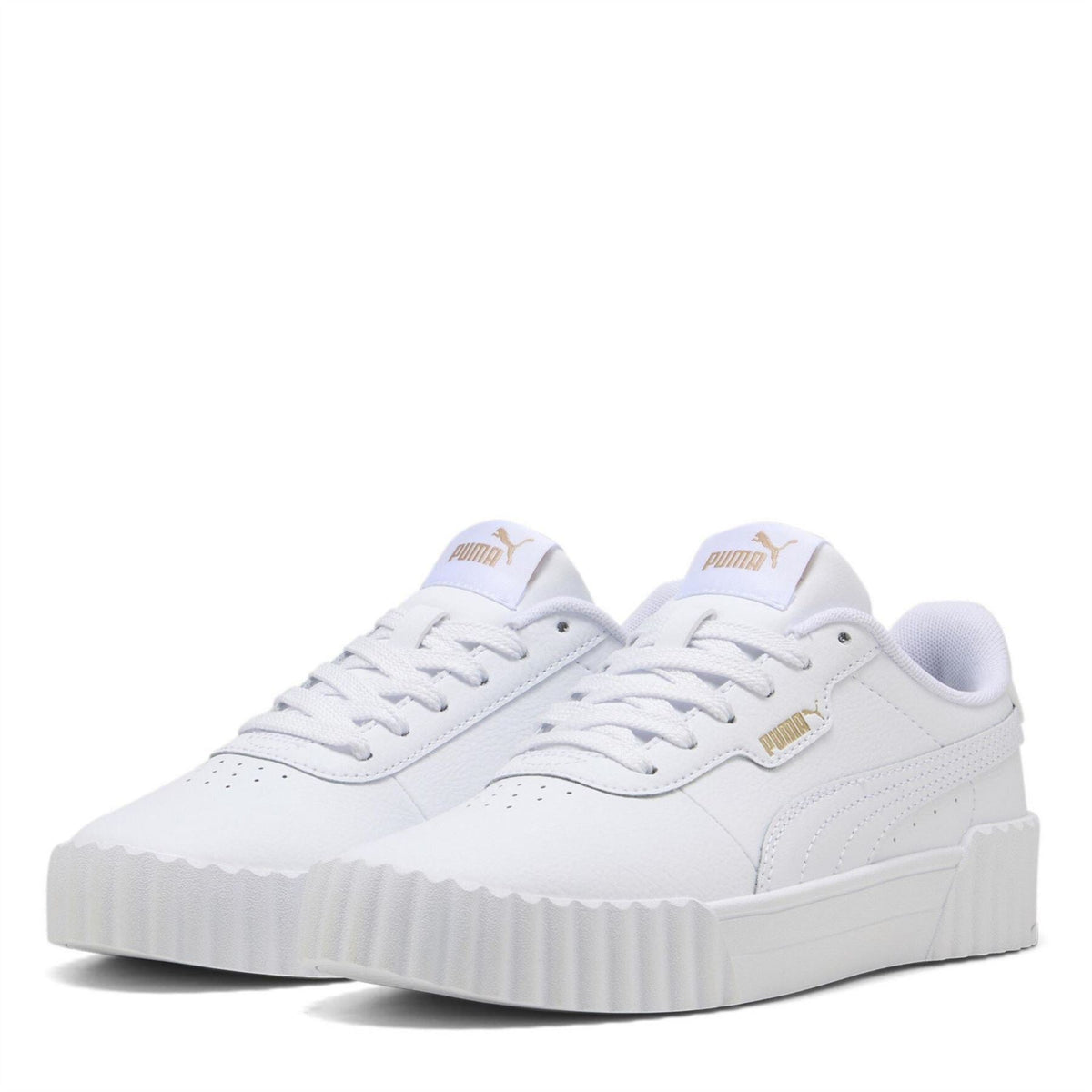 Puma Carina 3.0 Lace-Up Platform Trainers