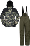 Mountain Warehouse Mens Camo Ski Jacket & Trousers