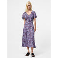 French Connection Lizzy V-Neck Midi Fit and Flare Dress