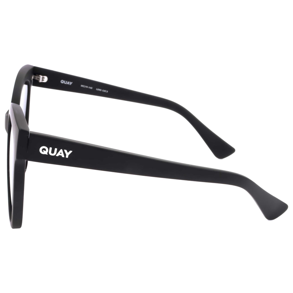 Quay Women's 50mm Black Sunglasses ITS-MY-WAY-BLK-50