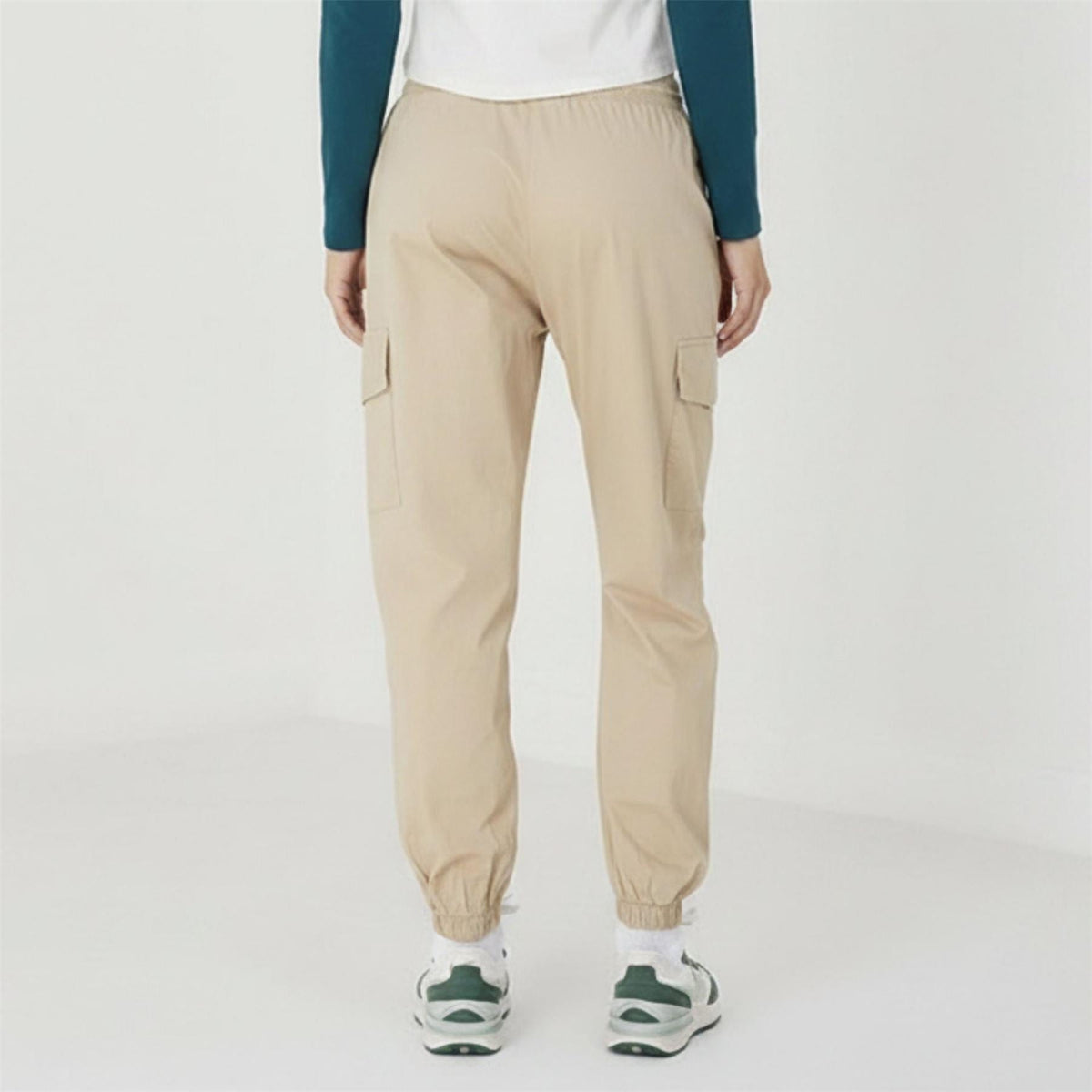 Brave Soul Womens Slim Leg Cargo Pants With Pockets