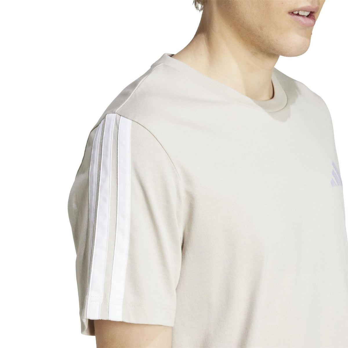 adidas Mens 3 Stripes T-Shirt