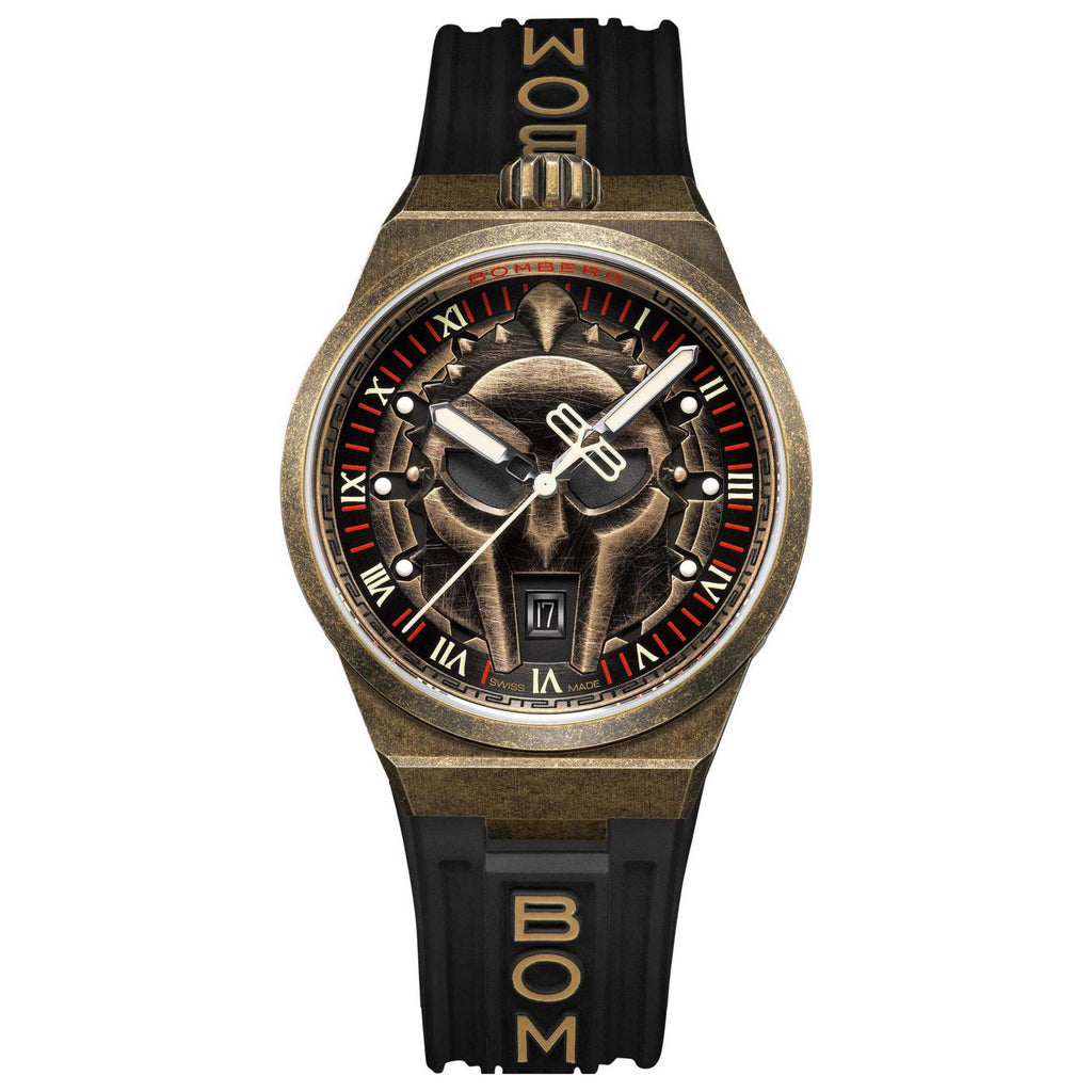 Bomberg Men's BOLT-68 Neo Spartacus 43mm Quartz Watch BF43H3PBR.02-2.12