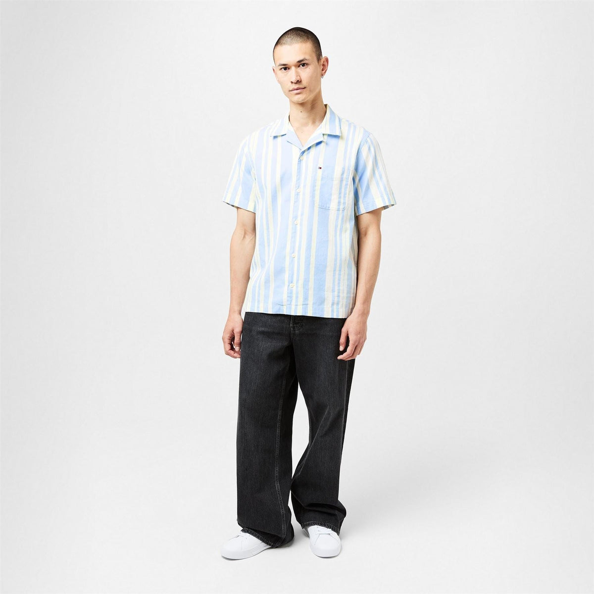 Tommy Hilfiger Stripe Ss Shrt