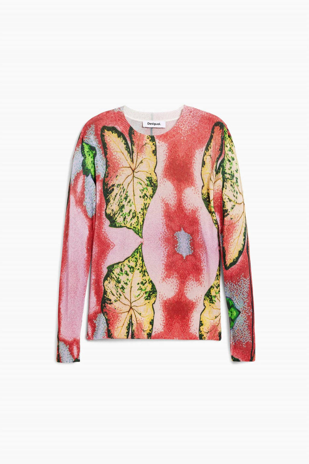 Gauge Pullover Top In Pink