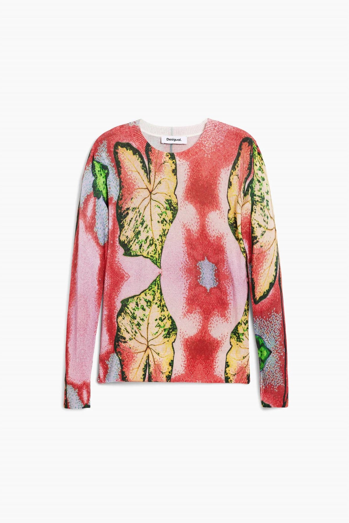 Gauge Pullover Top In Pink
