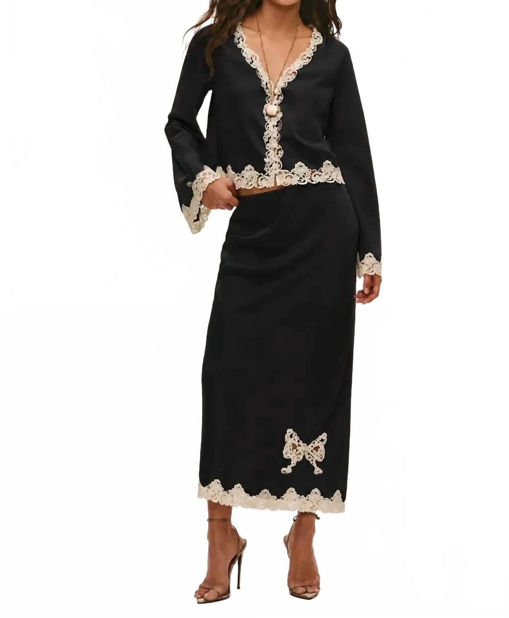 Women's Avelaine Skirt In Black