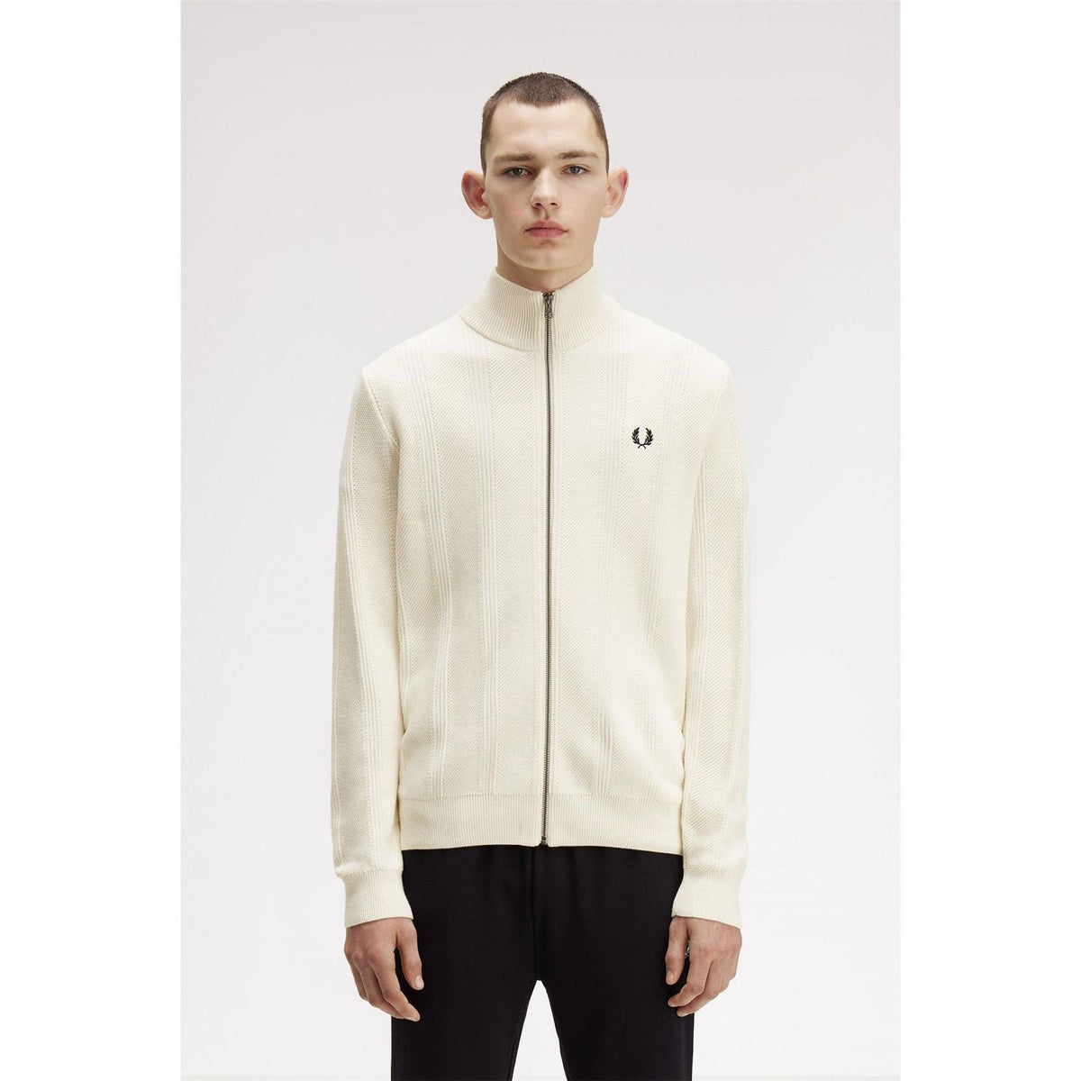 Fred Perry Texturedfullzip