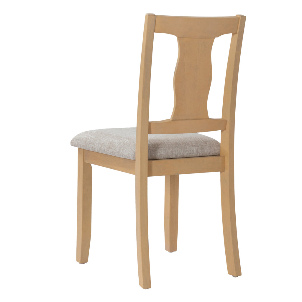 Set of 4 Mid-Century Upholstered Dining Chairs