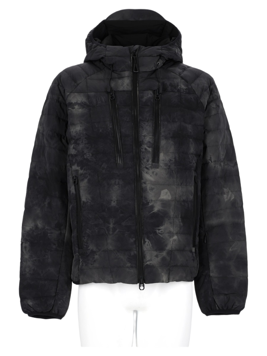 Tie-Dye Pattern Padded Jacket