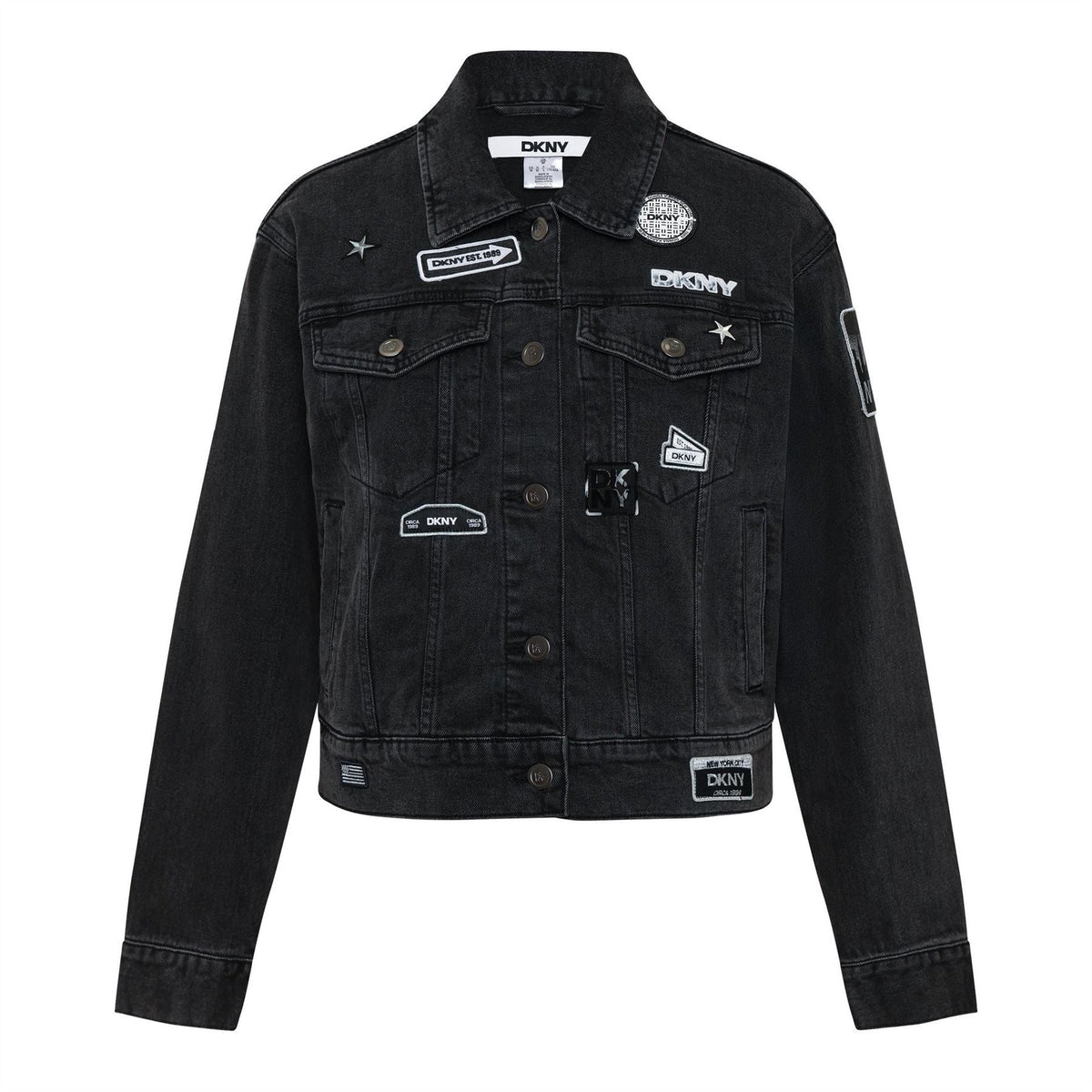 DKNY L S Pins N Patc