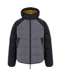 Pewter Colorblock Puffer Jacket