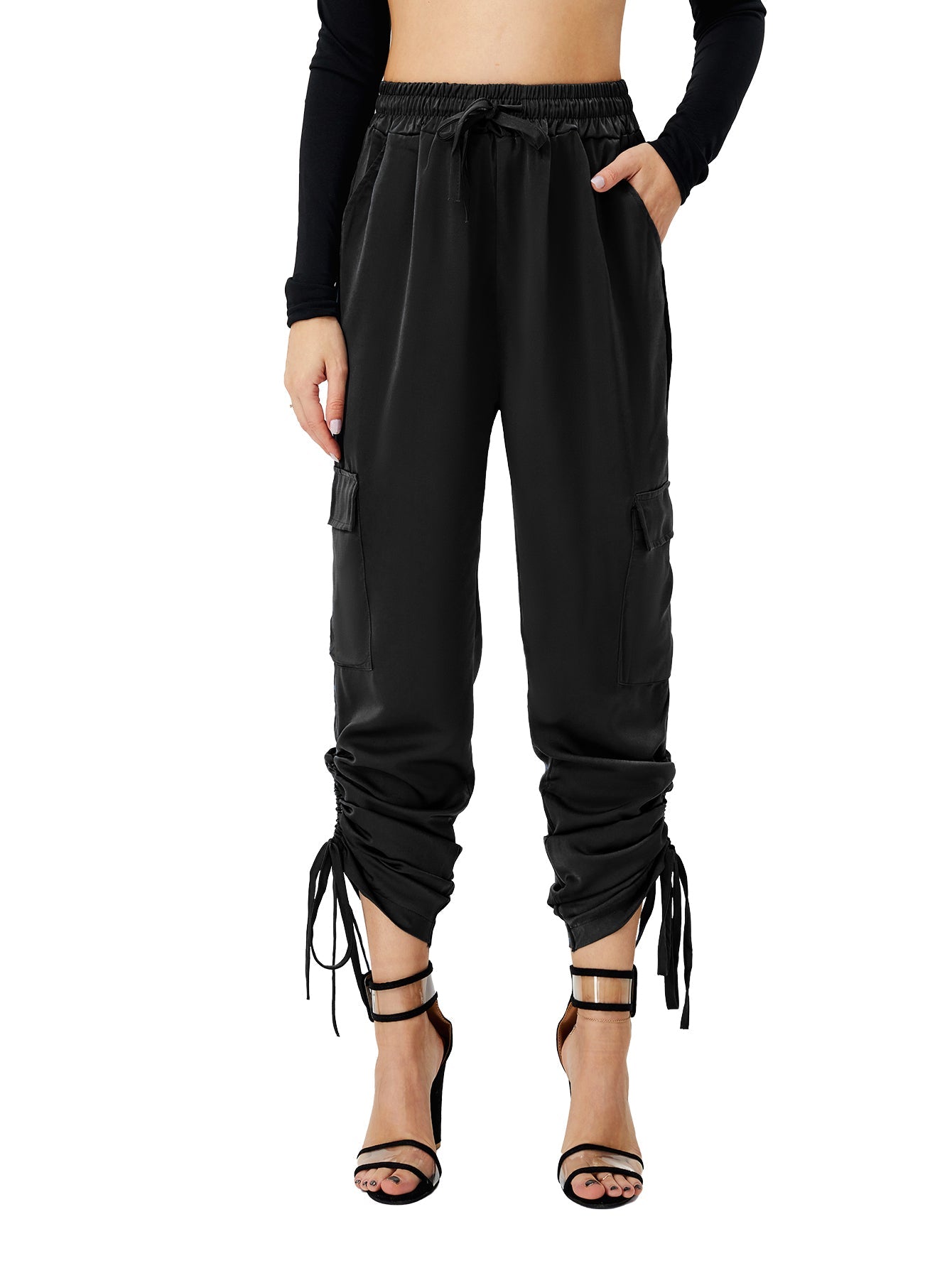 Long Lounge Pant Black