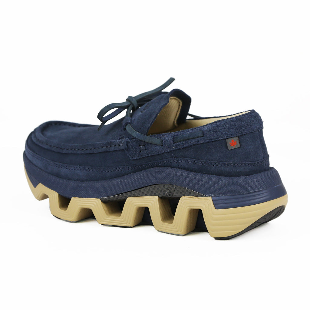Pinnip Men's Genuine Suede Snow Loafers