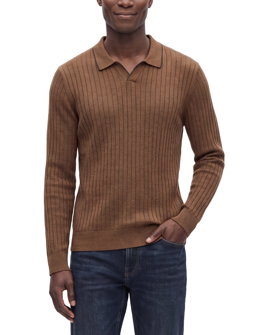 Raffi Wool-Blend Drop Needle Shirt