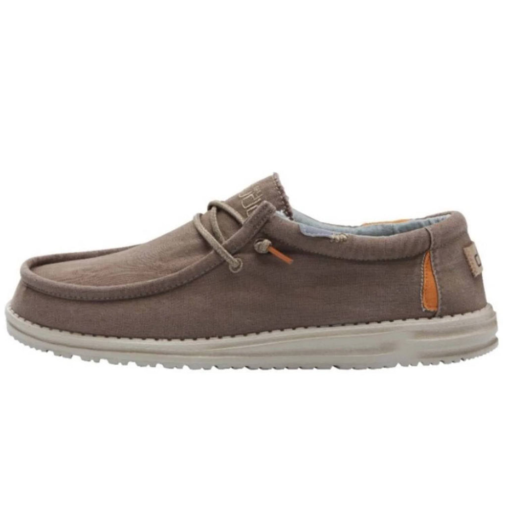 Men's Wally Slip On Shoe In Walnut