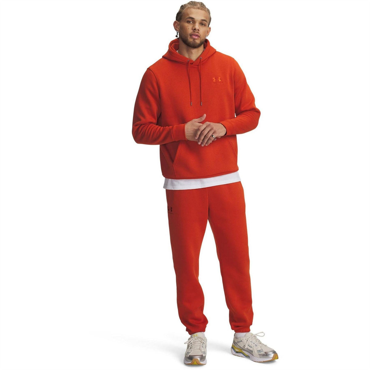 Under Armour Icon Solid Patterned Tapered Joggers